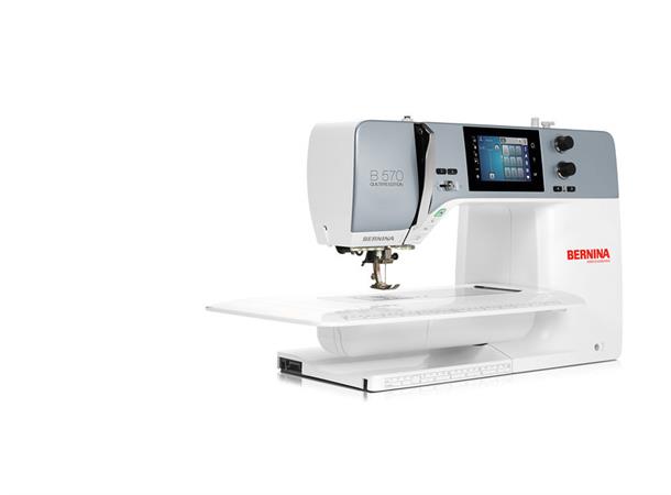 Bernina B570QE VIO Symaskin Medfølger 1/4" fot #97 og BSR fot