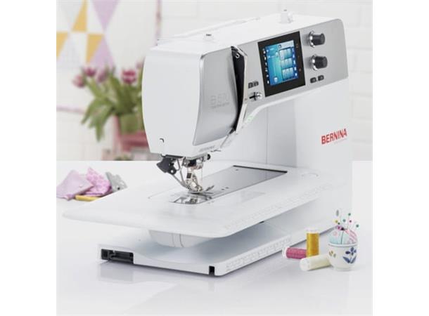 Bernina B570QE VIO Symaskin Medfølger 1/4" fot #97 og BSR fot