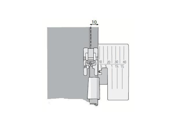 Faldebretter 10mm Husqvarna gr. 7 - 8 Passer til Husqvarna Gr.7 - 8 