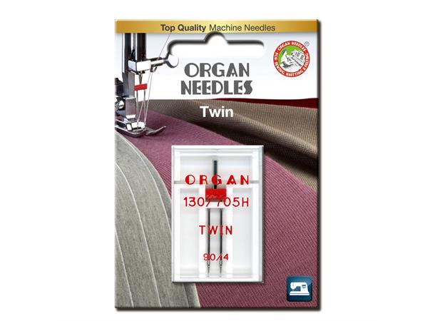 Organ Tvillingnål 4mm  #90 - 1 stk 130/705H  90 - 4mm