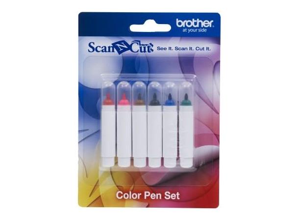 BROTHER COLOR PEN 6 STK CM CAPENHL1 For Brother CM  kuttemaskiner!