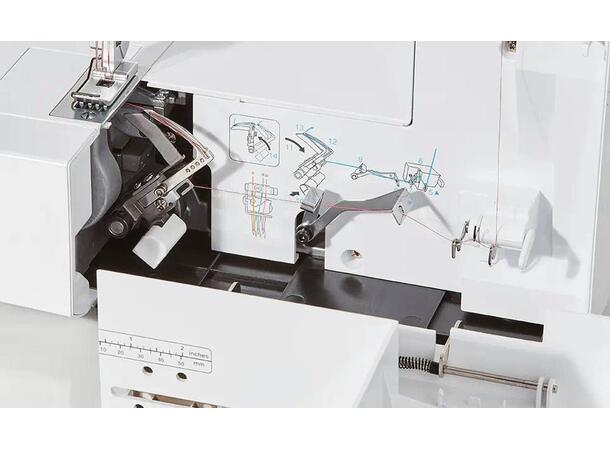 Brother CV3440 Coverstitch/Ka Leverast med gratis kantbåndsapparat. 