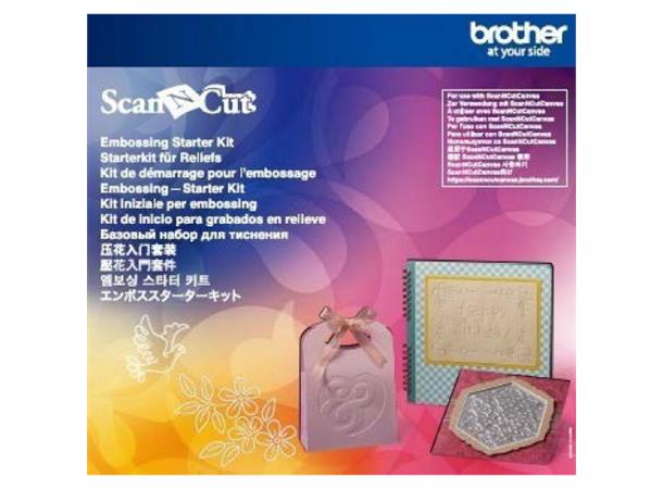 Brother Embossing Starter Kit CAEBSKIT1 For Brother CM  kuttemaskiner! 