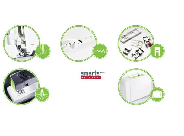 Smarter by Pfaff 140S Mekanisk symaskin 