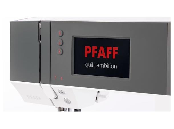 Pfaff Ambition 635 m/jubileumspk. Inkl. INNEBYGD overtransportør. 