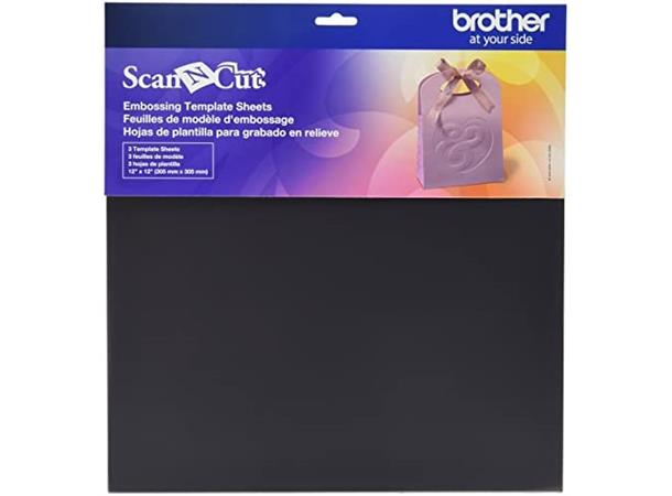 Brother Embossing Template Sheets For Brother CM  kuttemaskiner! CAEBSTS1