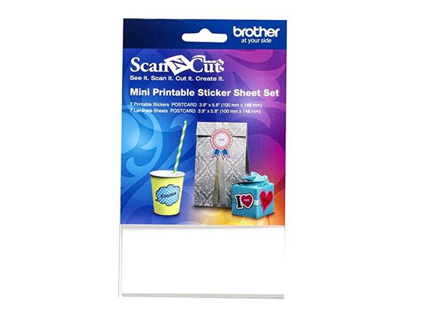 Brother Mini Printable Sticker Sheet Set For Brother CM  kuttemaskiner! CAPSSMINI 