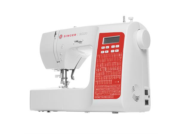 Singer SC220 RED Symaskin Elektronisk symaskin
