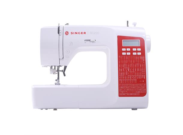 Singer SC220 RED Symaskin Elektronisk symaskin