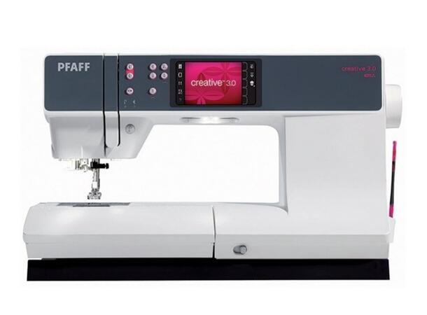 DEMO:Pfaff Creative Vision 3.0 Sy-/Brode Leverast med broderimodul 