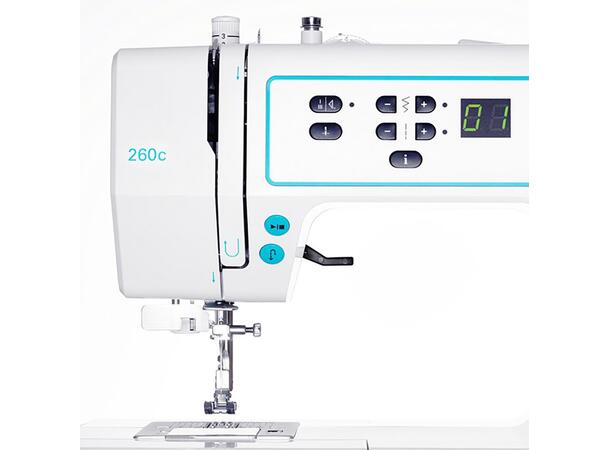 KAMPANJE: Smarter by Pfaff 260c Elektron Elektronisk symaskin. 