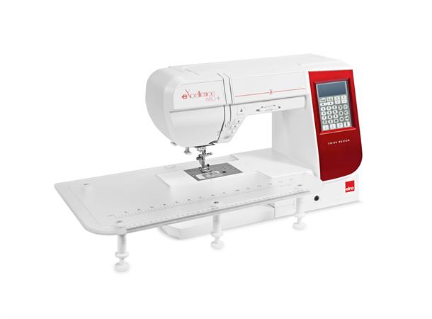 Elna 680+ symaskin Elektronisk symaskin m/stort sybrett 