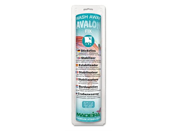 MADEIRA Wash Away Stabilizer Avalon Fix 24 cm - 1M rull