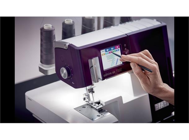 Pfaff Admire 7000 Overl/Cover Overlock-/Covermaskin med lufttreding 