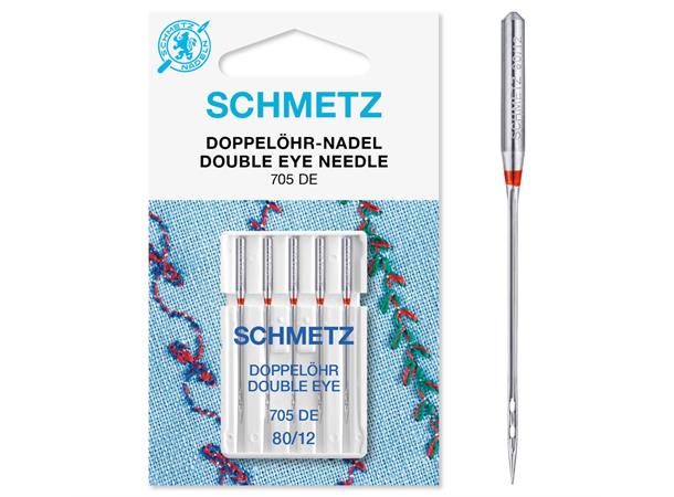 Schmetz 705DE 80 dobbelt øye 705 DE  80/12