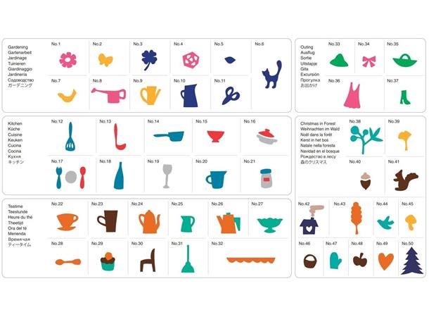 Brother Applique Pattern Collection No.2 For Brother CM/SDX  kuttemaskiner CAUSB2 