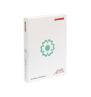 Janome Artistic Digitizer Full Version Programvare for alle merker broderimaski