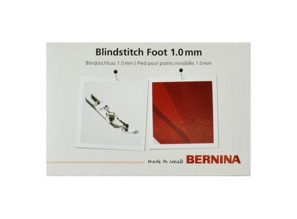 Trykkfot Bernina Blindsaumsfot 1,0mm Passer til Bernina Overlock L450/460