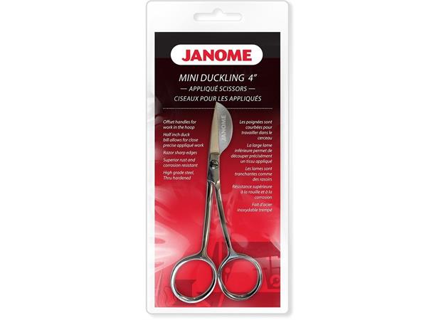 Janome Mini Duckling Applikeringssaks 4" Størrelse: 4"/105 mm 