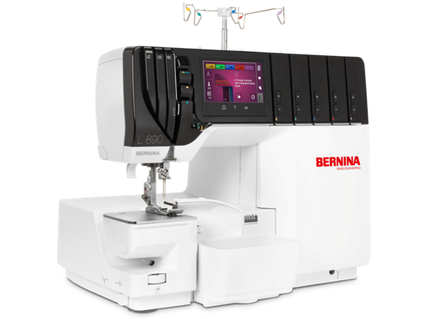 Bernina L890 Overlock/Coverstitch/Trolle Overlock/Coverlock maskin+ Trolley bag