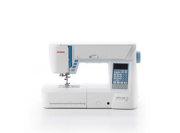 DEMO: Janome Skyline S5 Symaskin Elektronisk symaskin 