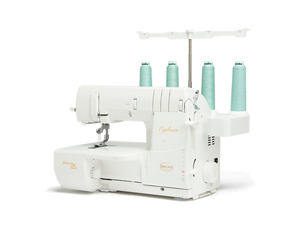 DEMO: Baby Lock Euphoria Coverstitch Coverstitchmaskin M/LUFTTREDING 