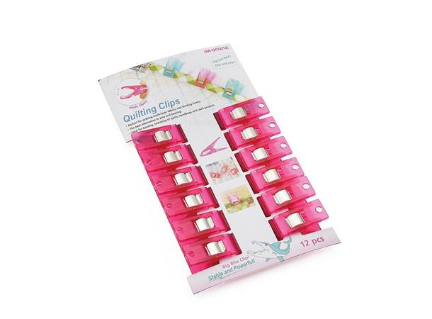 Sew Mate Quilte klipps 12pk. 3cm store Quilteklipps