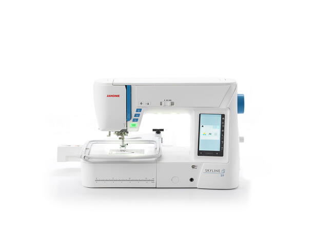 Janome Skyline S9 Sy-/Broderi Sy og broderimaskin. 