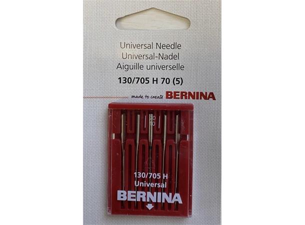 Bernina Universal nål #70 5 stk 130/705H  70/9