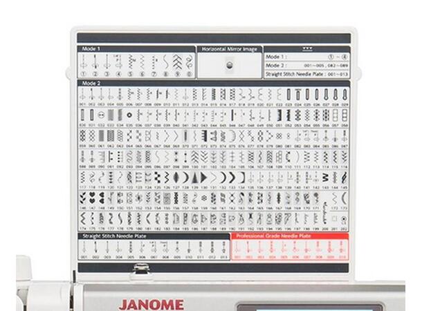 DEMO: Janome MCHorizon 6700Proff Maskina er som ny, Full garanti. 