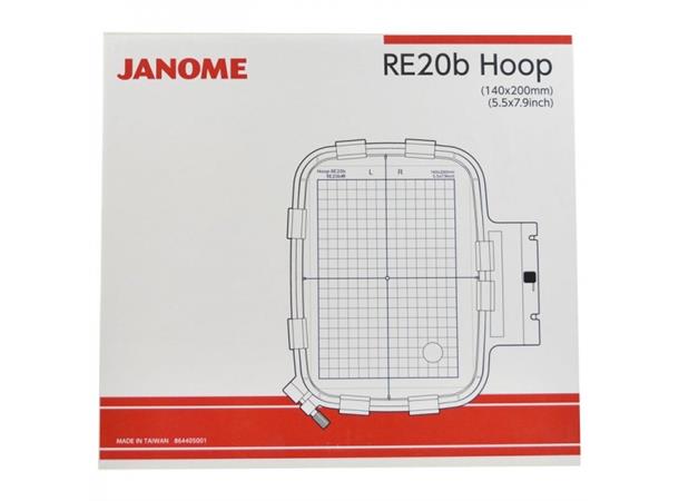 Broderiramme Janome RE20B 140x200mm Passer til Janome MC500E/550E