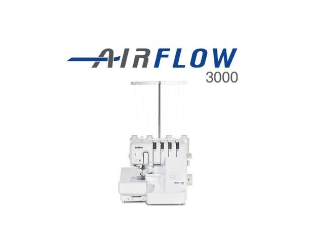 Brother Overlock Airflow 3000 Overlock med enkel  lufttreding! 