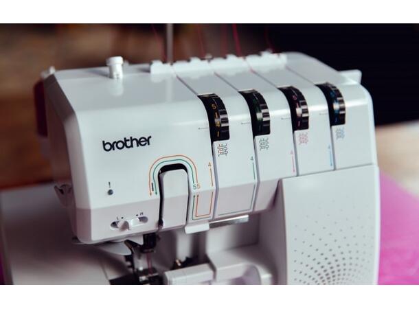 Brother Overlock Airflow 3000 Overlock med enkel  lufttreding! 